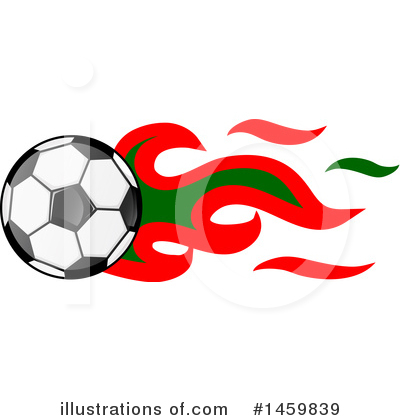 Royalty-Free (RF) Soccer Clipart Illustration by Domenico Condello - Stock Sample #1459839