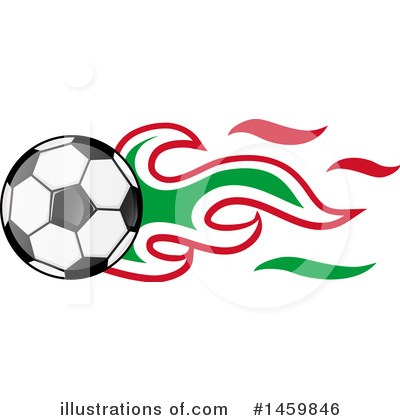 Royalty-Free (RF) Soccer Clipart Illustration by Domenico Condello - Stock Sample #1459846