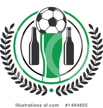 Royalty-Free (RF) Soccer Clipart Illustration by Vector Tradition SM - Stock Sample #1494855
