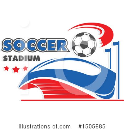 Royalty-Free (RF) Soccer Clipart Illustration by Vector Tradition SM - Stock Sample #1505685