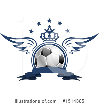 Royalty-Free (RF) Soccer Clipart Illustration by Vector Tradition SM - Stock Sample #1514365