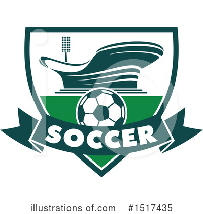 Royalty-Free (RF) Soccer Clipart Illustration by Vector Tradition SM - Stock Sample #1517435