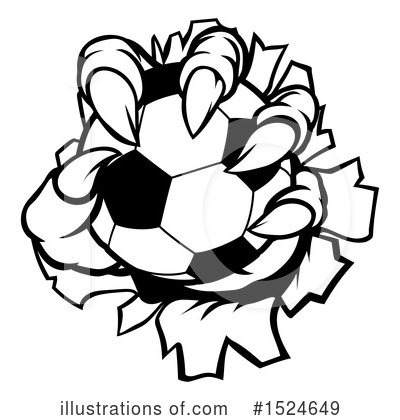 Royalty-Free (RF) Soccer Clipart Illustration by AtStockIllustration - Stock Sample #1524649