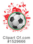 Soccer Clipart #1529666 by Domenico Condello
