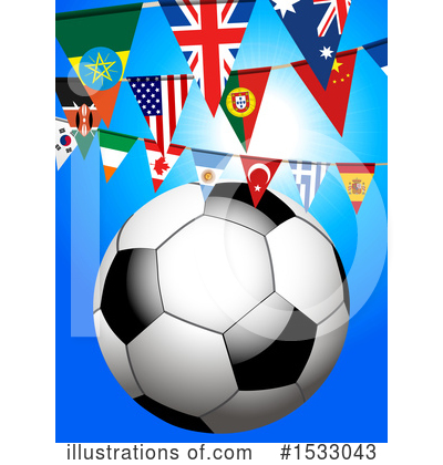 Royalty-Free (RF) Soccer Clipart Illustration by elaineitalia - Stock Sample #1533043