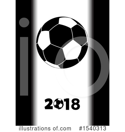 Royalty-Free (RF) Soccer Clipart Illustration by elaineitalia - Stock Sample #1540313