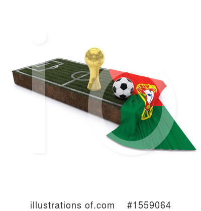 Royalty-Free (RF) Soccer Clipart Illustration by KJ Pargeter - Stock Sample #1559064