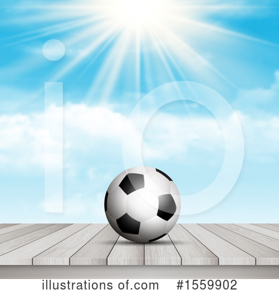 Royalty-Free (RF) Soccer Clipart Illustration by KJ Pargeter - Stock Sample #1559902