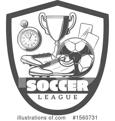 Royalty-Free (RF) Soccer Clipart Illustration by Vector Tradition SM - Stock Sample #1560731