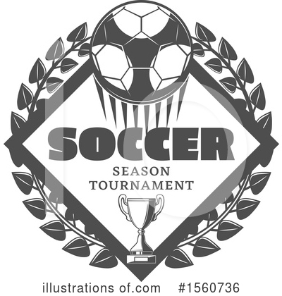 Royalty-Free (RF) Soccer Clipart Illustration by Vector Tradition SM - Stock Sample #1560736