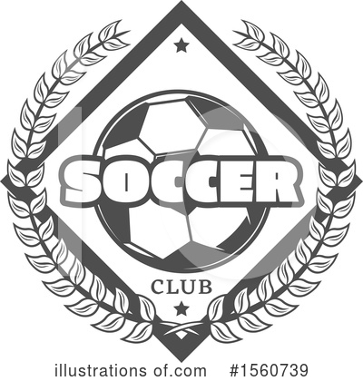 Royalty-Free (RF) Soccer Clipart Illustration by Vector Tradition SM - Stock Sample #1560739