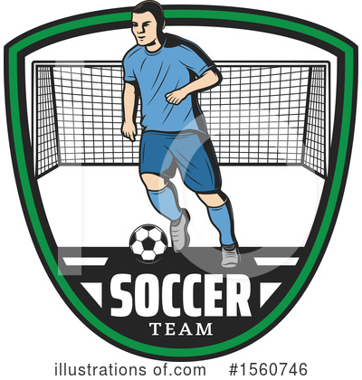 Royalty-Free (RF) Soccer Clipart Illustration by Vector Tradition SM - Stock Sample #1560746