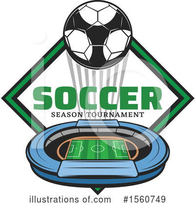 Royalty-Free (RF) Soccer Clipart Illustration by Vector Tradition SM - Stock Sample #1560749