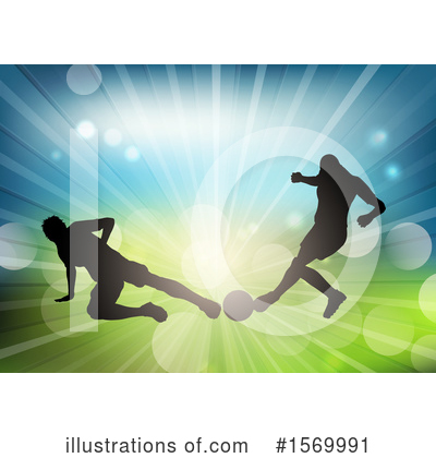 Royalty-Free (RF) Soccer Clipart Illustration by KJ Pargeter - Stock Sample #1569991