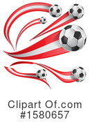 Soccer Clipart #1580657 by Domenico Condello
