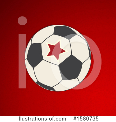 Royalty-Free (RF) Soccer Clipart Illustration by elaineitalia - Stock Sample #1580735