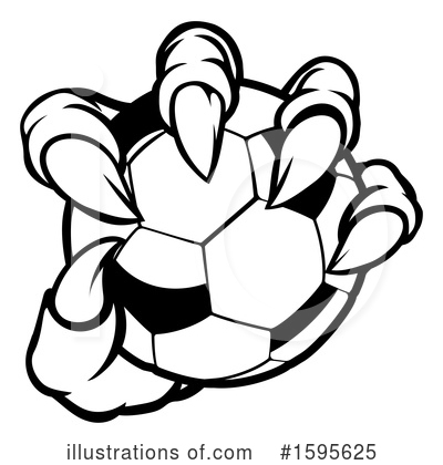 Royalty-Free (RF) Soccer Clipart Illustration by AtStockIllustration - Stock Sample #1595625
