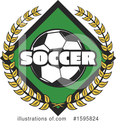 Royalty-Free (RF) Soccer Clipart Illustration by Vector Tradition SM - Stock Sample #1595824