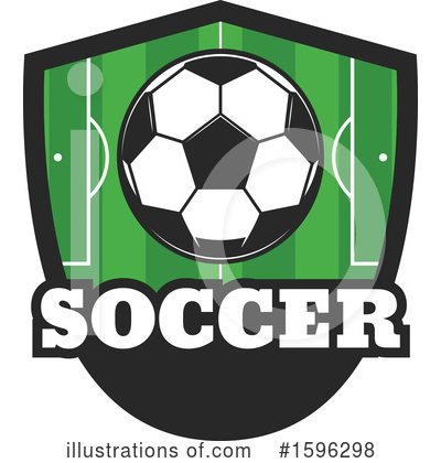 Royalty-Free (RF) Soccer Clipart Illustration by Vector Tradition SM - Stock Sample #1596298