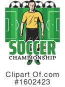 Soccer Clipart #1602423 by Vector Tradition SM