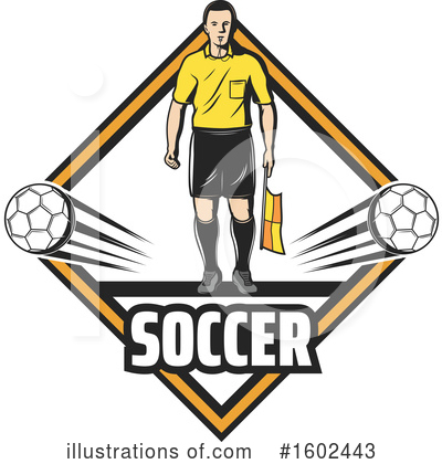 Royalty-Free (RF) Soccer Clipart Illustration by Vector Tradition SM - Stock Sample #1602443