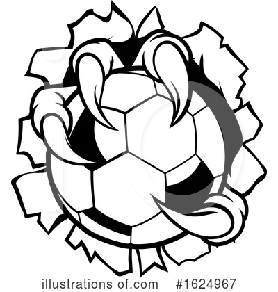 Royalty-Free (RF) Soccer Clipart Illustration by AtStockIllustration - Stock Sample #1624967