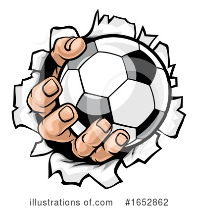Royalty-Free (RF) Soccer Clipart Illustration by AtStockIllustration - Stock Sample #1652862