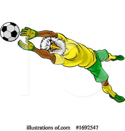 Royalty-Free (RF) Soccer Clipart Illustration by AtStockIllustration - Stock Sample #1692547