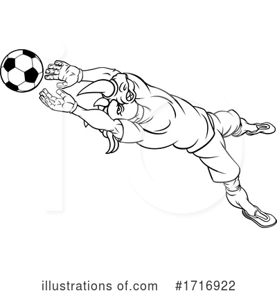 Royalty-Free (RF) Soccer Clipart Illustration by AtStockIllustration - Stock Sample #1716922