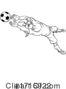 Soccer Clipart #1716922 by AtStockIllustration