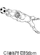 Soccer Clipart #1717056 by AtStockIllustration