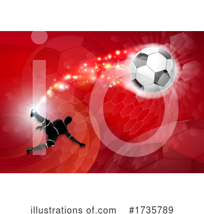 Royalty-Free (RF) Soccer Clipart Illustration by AtStockIllustration - Stock Sample #1735789
