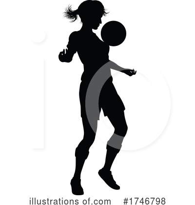 Royalty-Free (RF) Soccer Clipart Illustration by AtStockIllustration - Stock Sample #1746798