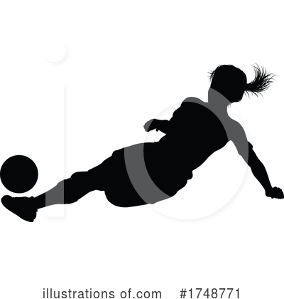 Royalty-Free (RF) Soccer Clipart Illustration by AtStockIllustration - Stock Sample #1748771