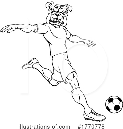 Royalty-Free (RF) Soccer Clipart Illustration by AtStockIllustration - Stock Sample #1770778