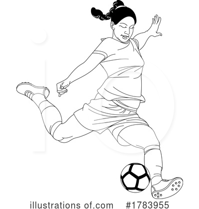 Soccer Clipart #1783955 by Lal Perera