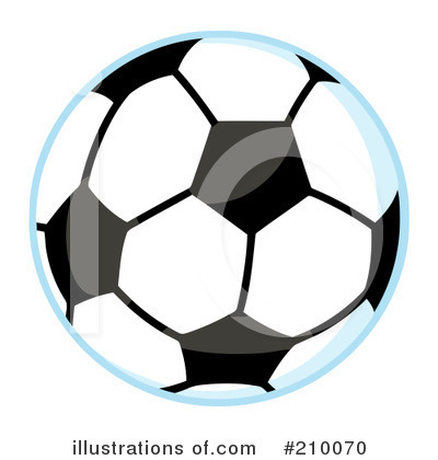 Royalty-Free (RF) Soccer Clipart Illustration by Hit Toon - Stock Sample #210070