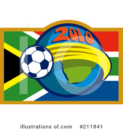 Royalty-Free (RF) Soccer Clipart Illustration by patrimonio - Stock Sample #211841