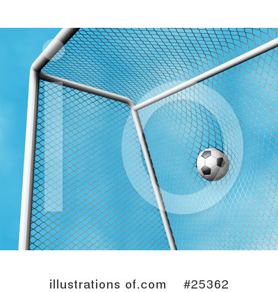 Royalty-Free (RF) Soccer Clipart Illustration by KJ Pargeter - Stock Sample #25362