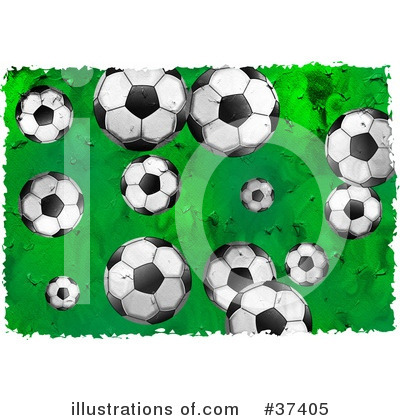 Royalty-Free (RF) Soccer Clipart Illustration by Prawny - Stock Sample #37405