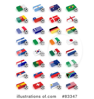 Royalty-Free (RF) Soccer Clipart Illustration by stockillustrations - Stock Sample #83347