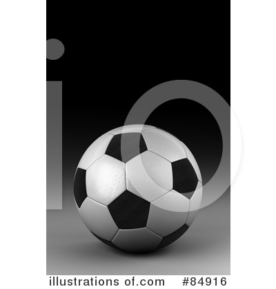 Soccer Balls Clipart #84916 by stockillustrations