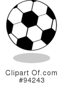 Soccer Clipart #94243 by Pams Clipart
