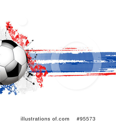 Royalty-Free (RF) Soccer Clipart Illustration by elaineitalia - Stock Sample #95573