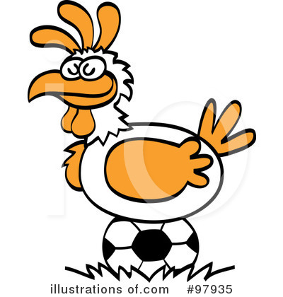 Royalty-Free (RF) Soccer Clipart Illustration by Zooco - Stock Sample #97935