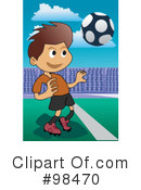 Soccer Clipart #98470 by mayawizard101