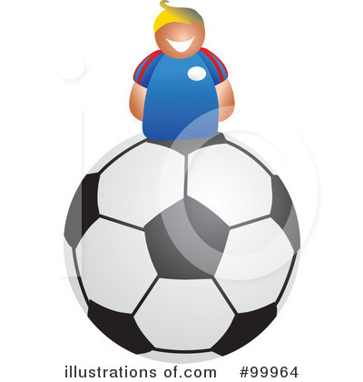 Royalty-Free (RF) Soccer Clipart Illustration by Prawny - Stock Sample #99964