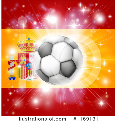 Royalty-Free (RF) Soccer Flag Clipart Illustration by AtStockIllustration - Stock Sample #1169131