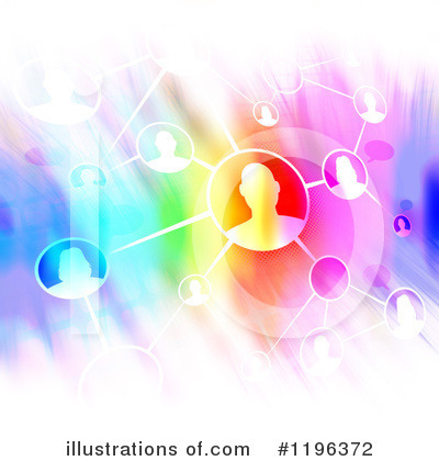 Royalty-Free (RF) Social Networking Clipart Illustration by Arena Creative - Stock Sample #1196372