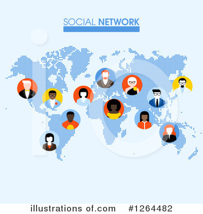 Social Networking Clipart #1264482 by elena